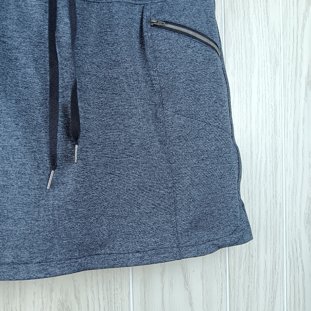 Tangerine Gray Athletic Skirt With Shorts Underneath Small tennis skirt - Picture 5 of 12